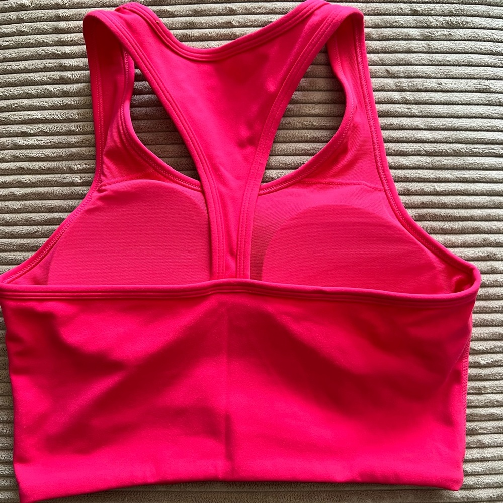 Mono B Sports Bra Rose Pink Racer Back NWT - Picture 3 of 8